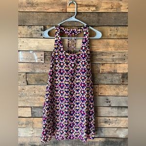 As U Wish colorful, strappy-razorback Dress